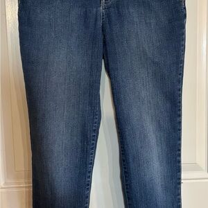 Style & Co. Women's Straight Leg Jeans in Dark Blue Wash